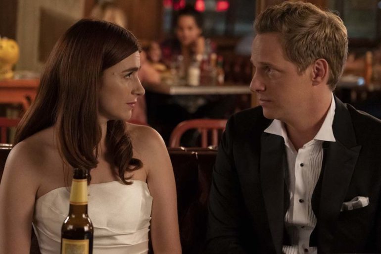 Pancakes YOU'RE THE WORST Aya Cash as Gretchen, Chris Geere as Jimmy. CR: Byron Cohen/FXX