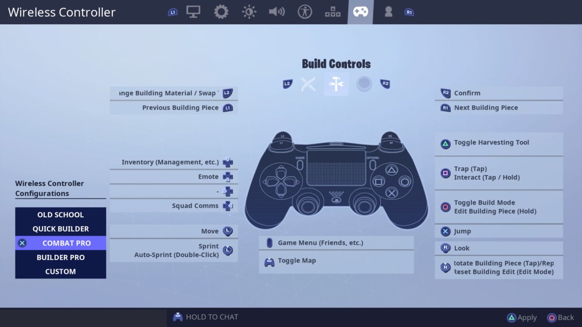 La mejor configuración del controlador Fortnite: ajustes