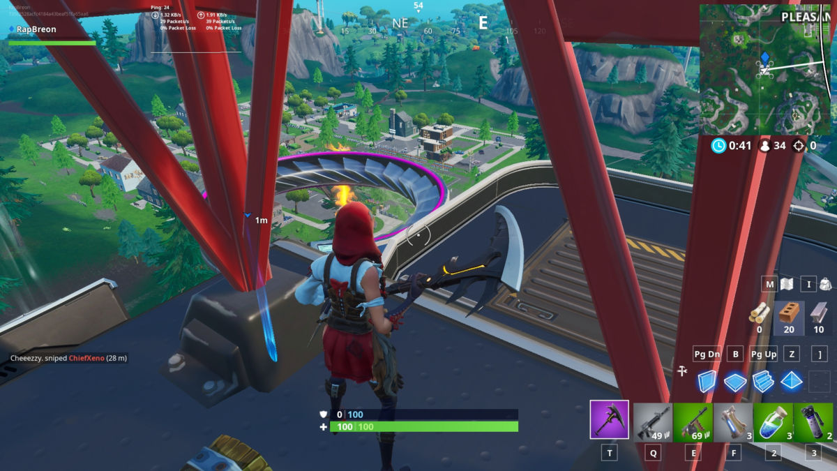 Fortnite Pleasant Sky Platform