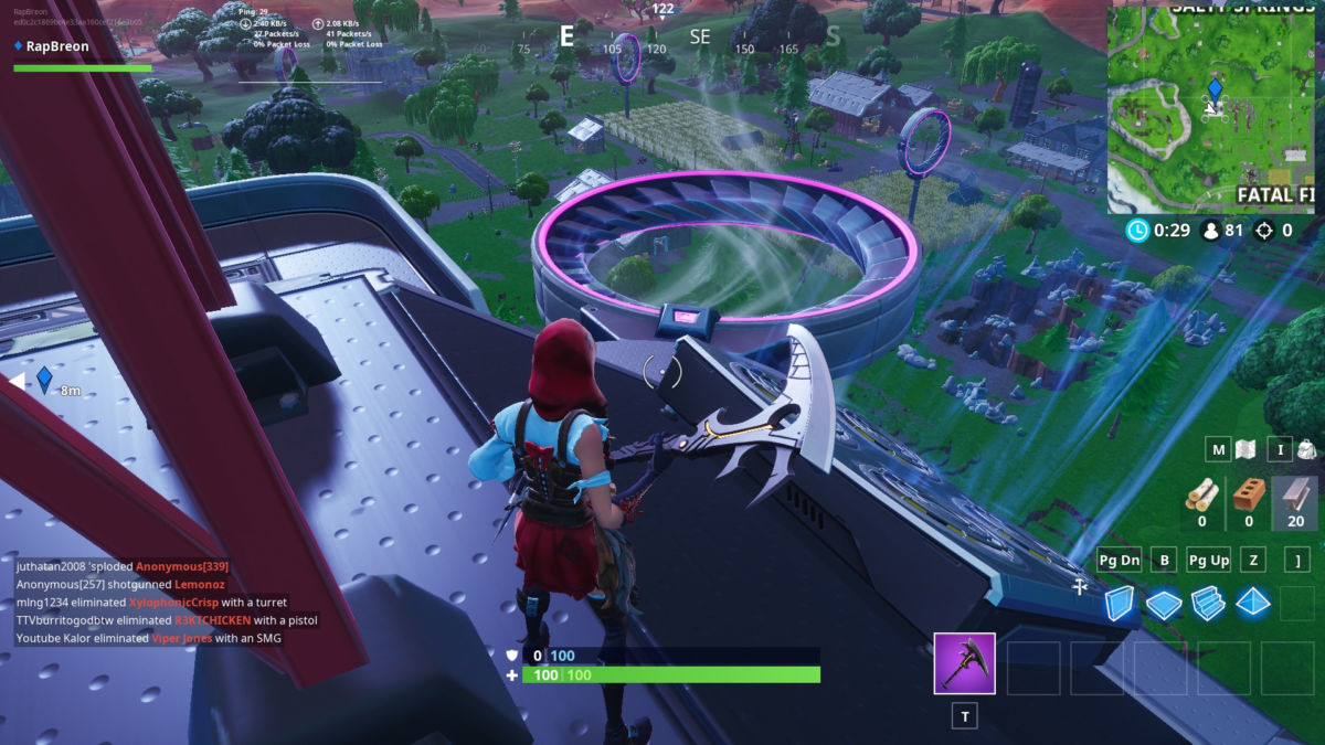 Fortnite Sky Platform locations 2