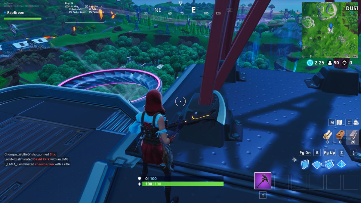 Fortnite Sky Platforms locations 1