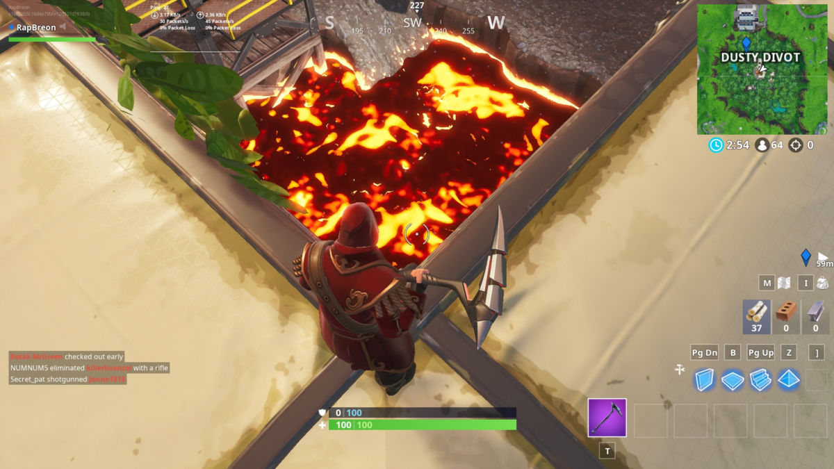 Fortnite lava
