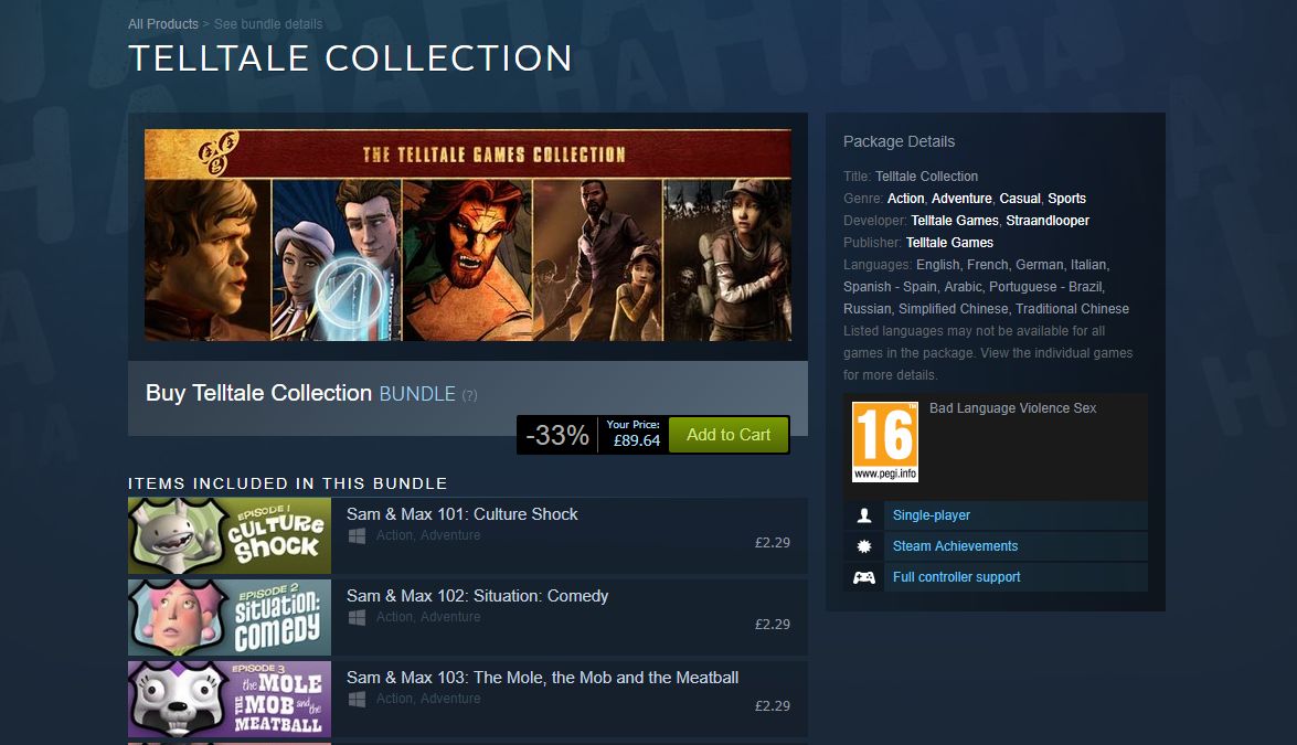 Telltale Collection