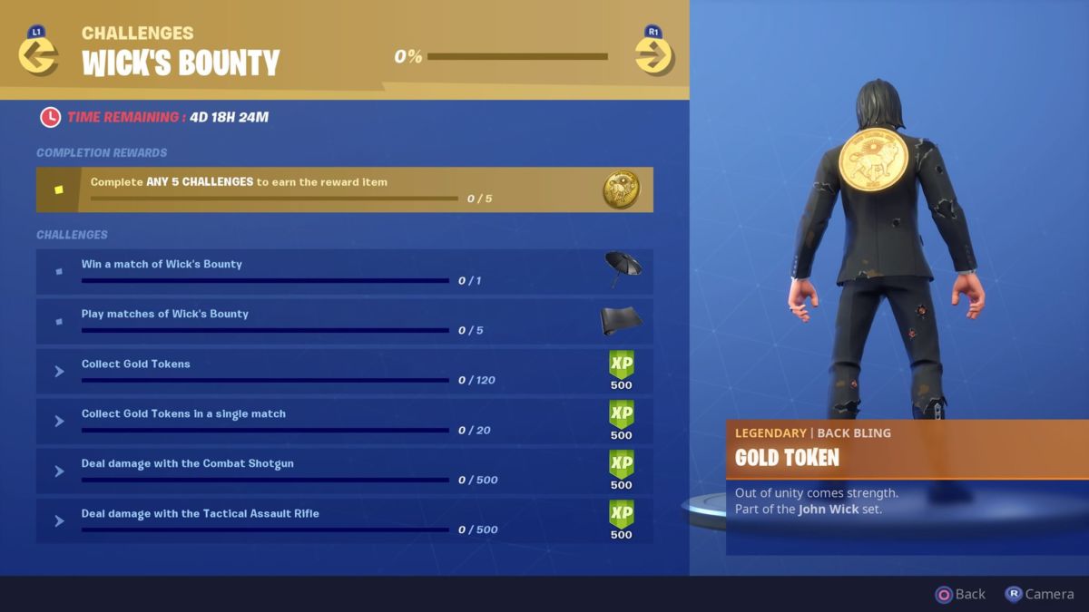 Fortnite: John Wick Challenges and Event Guide - Softonic