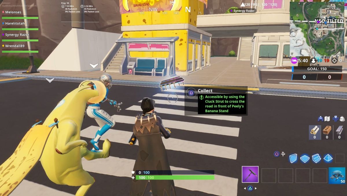 Fortbyte #51 Cluck strut location