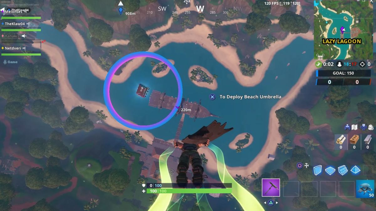 Today's Fortnite LTM on X: Close Encounters has been updated: - Jetpacks  on spawn is gone - Movement items are a focus - There's a ceiling storm,  meaning skybases are not possible