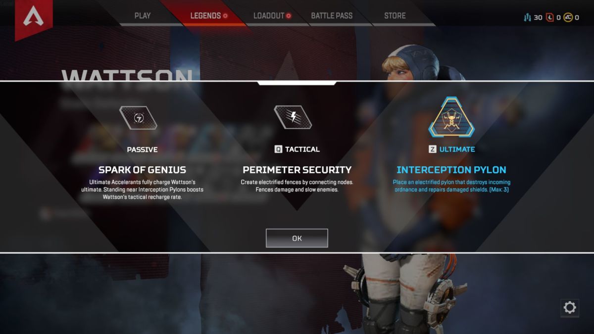 Apex Legends Wattson abilities