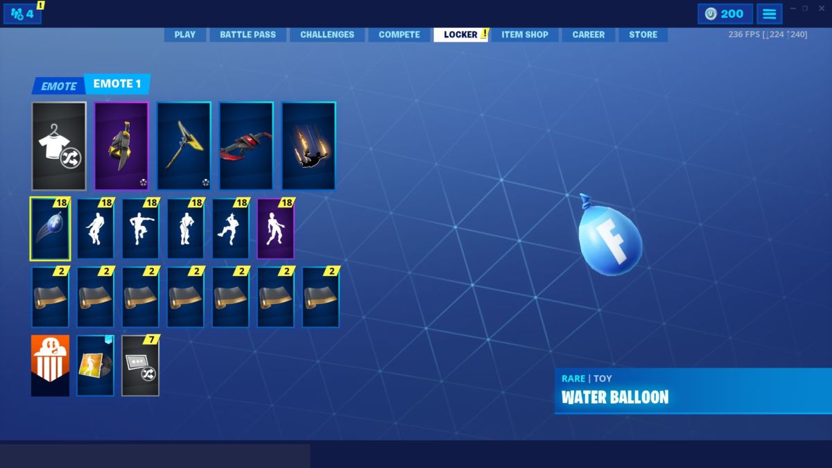 Fortnite 14 Days of Summer Hit A Player With A Water Balloon In Different Matches Cultured