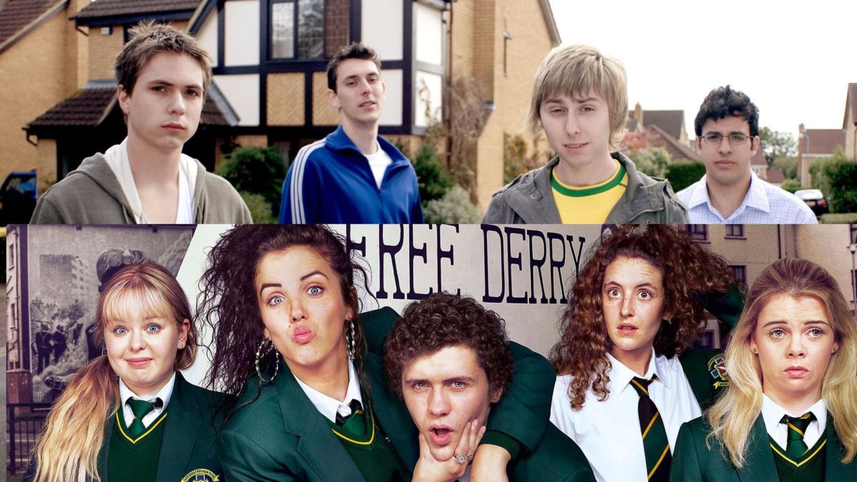 Derry Girls Vs. The Inbetweeners: Where The Teen Sitcom Comes From ...