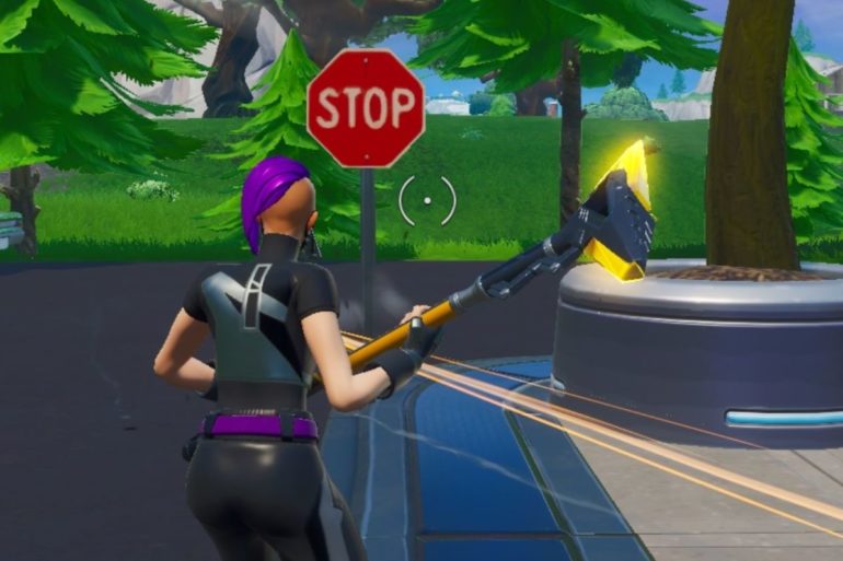 Fortnite Stop Signs