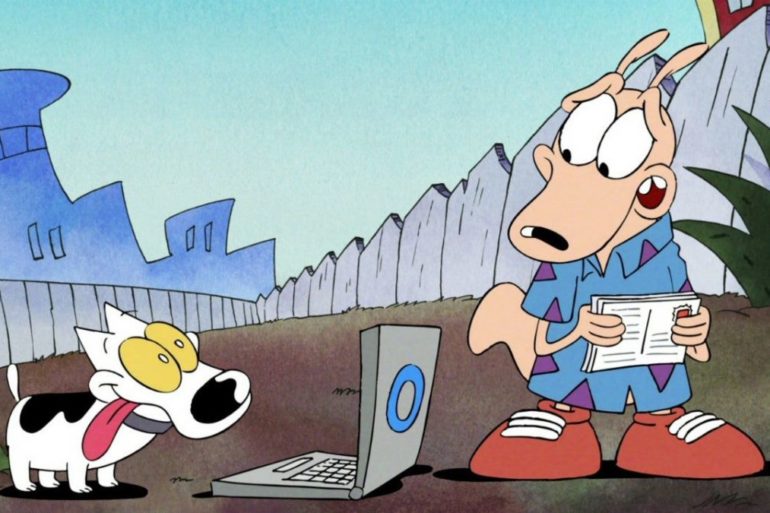 Rocko's Modern Life Static Cling
