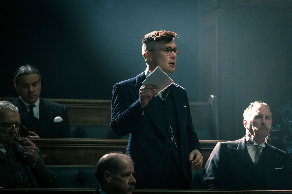 Peaky Blinders V - TX: n/a - Episode: Peaky Blinders V Ep 1 (No. 1) - Picture Shows: Tommy Shelby (Cillian Murphy) - (C) Caryn Mandabach Productions Ltd. 2019 - Photographer: Robert Viglasky black tuesday