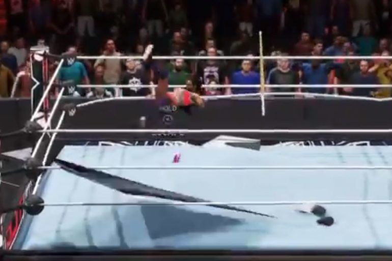 WWE 2k20 glitch