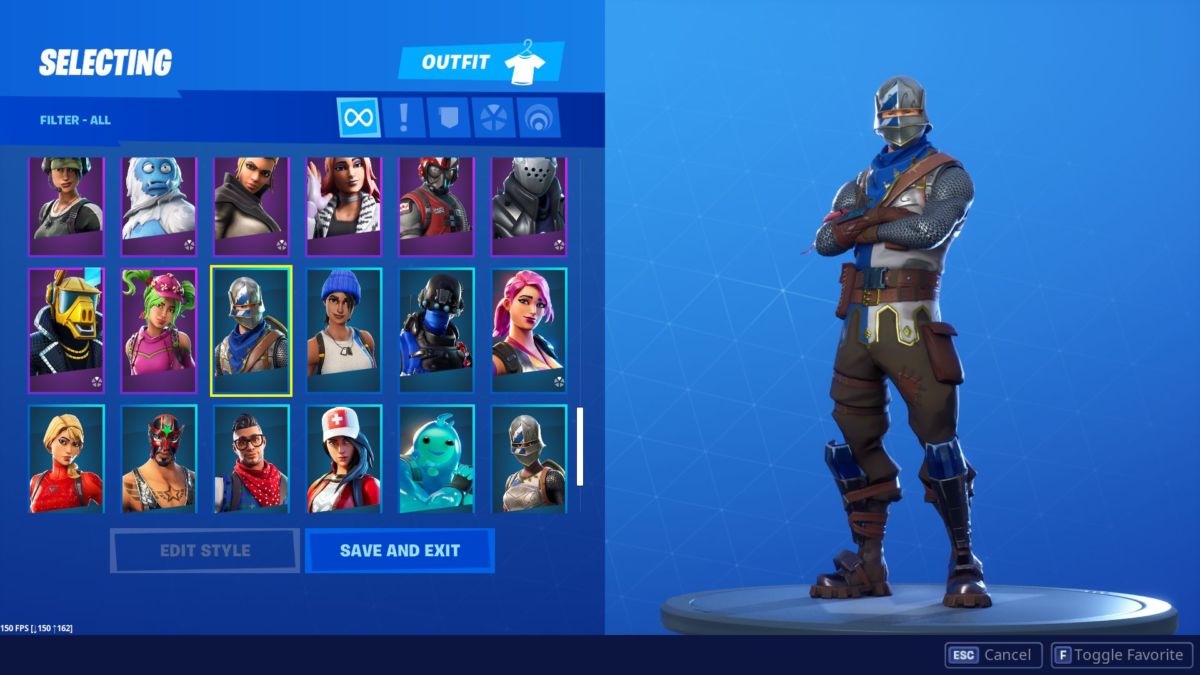 Fortnite Blue Squire