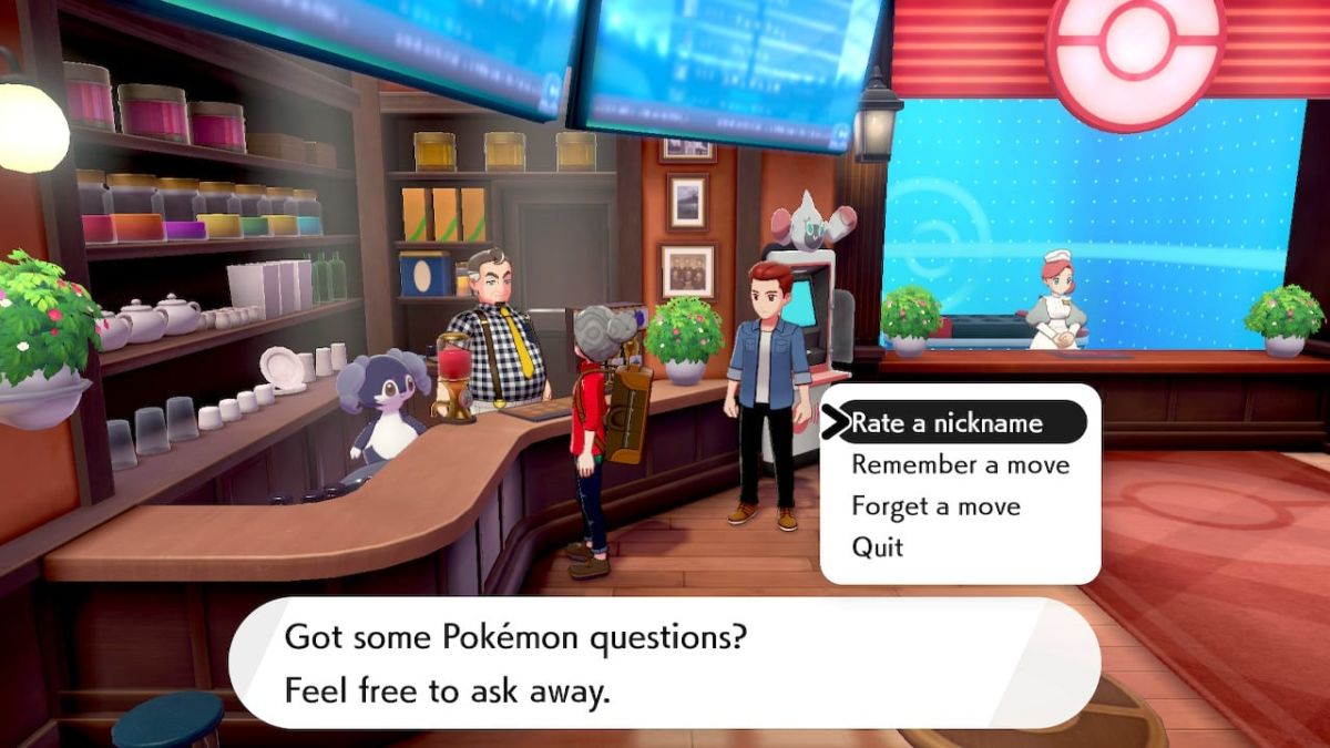 HOW TO CHANGE Pokemon NICKNAMES in Pokemon Sword and Pokemon Shield 