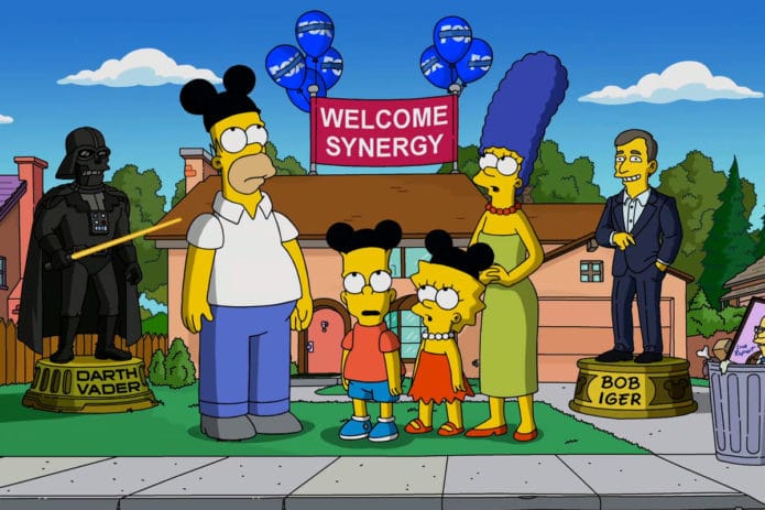 the simpsons disney