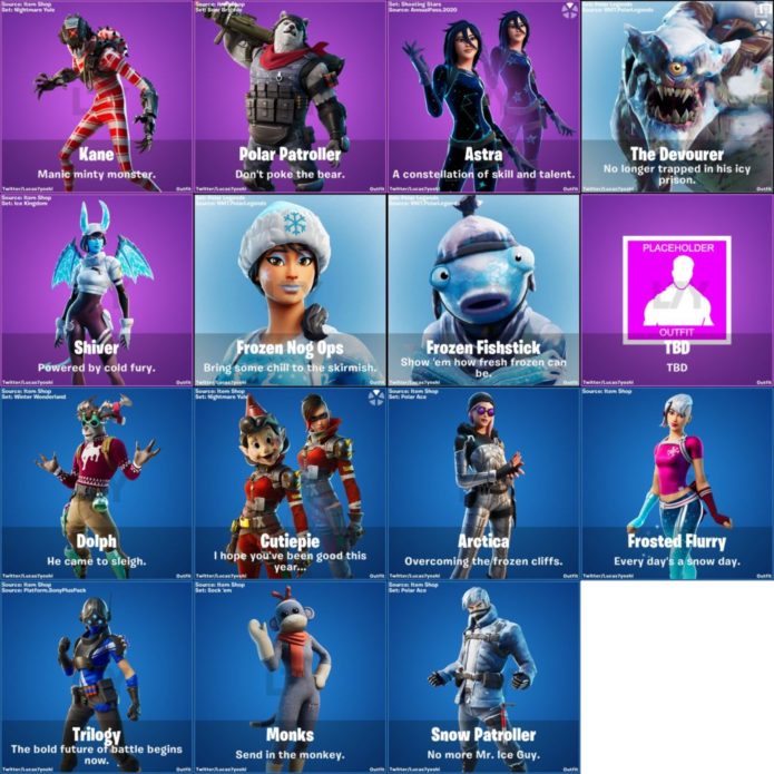 Fortnite v11.30 Leaked Skins: Codename ELF, Cutiepie, Cattus & More ...