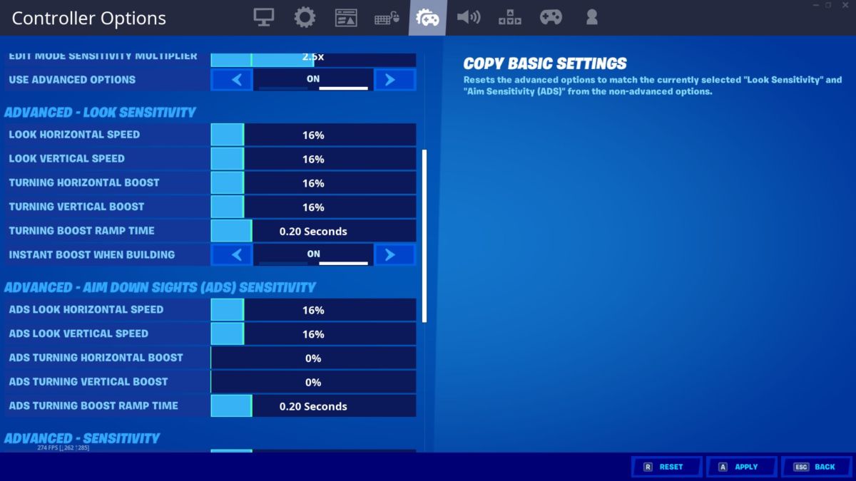 Best Sensitivity For Building In Fortnite Pc Best Fortnite Controller Settings 2021 Presets Edits Sensitivity More