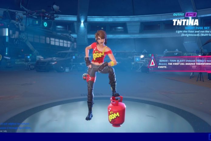 Fortnite TNTina skin