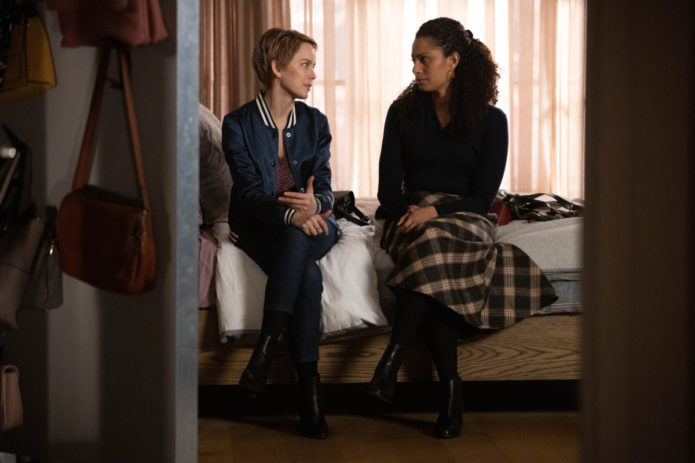 A MILLION LITTLE THINGS - "Daisy" - Delilah and Sophie come together during a family emergency; Rome and Regina learn that their potential birth mother could be in danger; and Maggie and Gary face a harsh reality when they attend a mutual friend's cancer remission party on an all-new episode of ABC's "A Million Little Things," airing THURSDAY, FEB. 13 (10:01-11:00 p.m. EST), on ABC. (ABC/Jack Rowand) ALLISON MILLER, CHRISTINA MOSES
