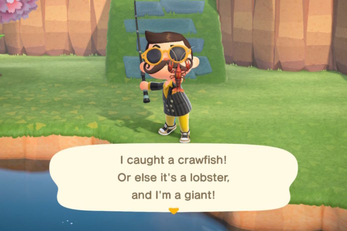 Animal Crossing Crawfish
