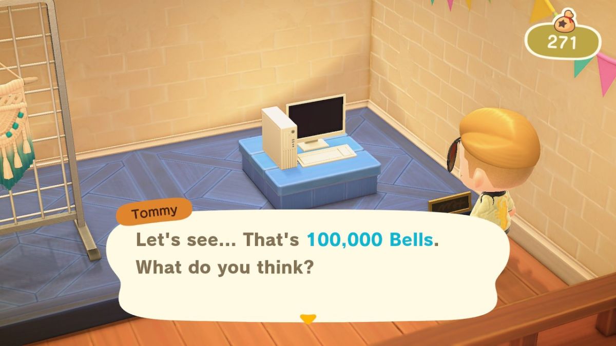 Animal Crossing New Horizons What Does The Desktop Computer Do