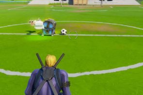 Fortnite Soccer Pitch