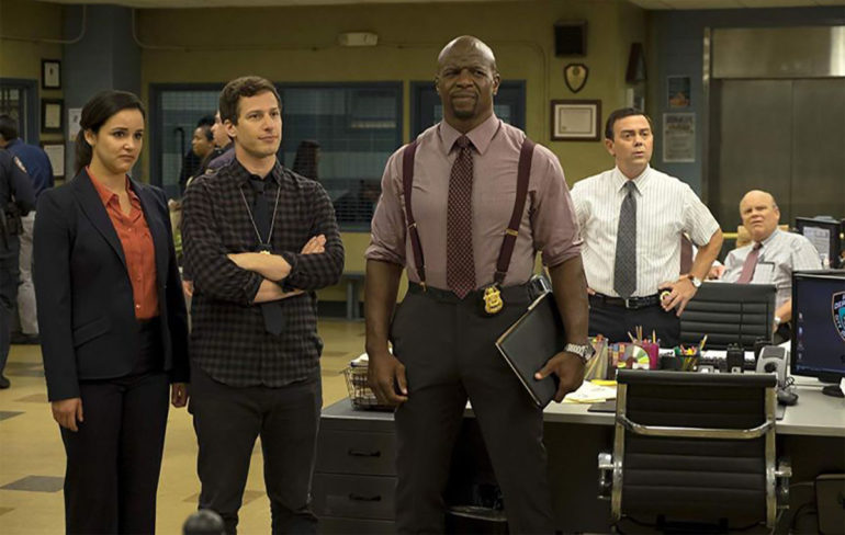 brooklyn 99 andy samberg terry crews