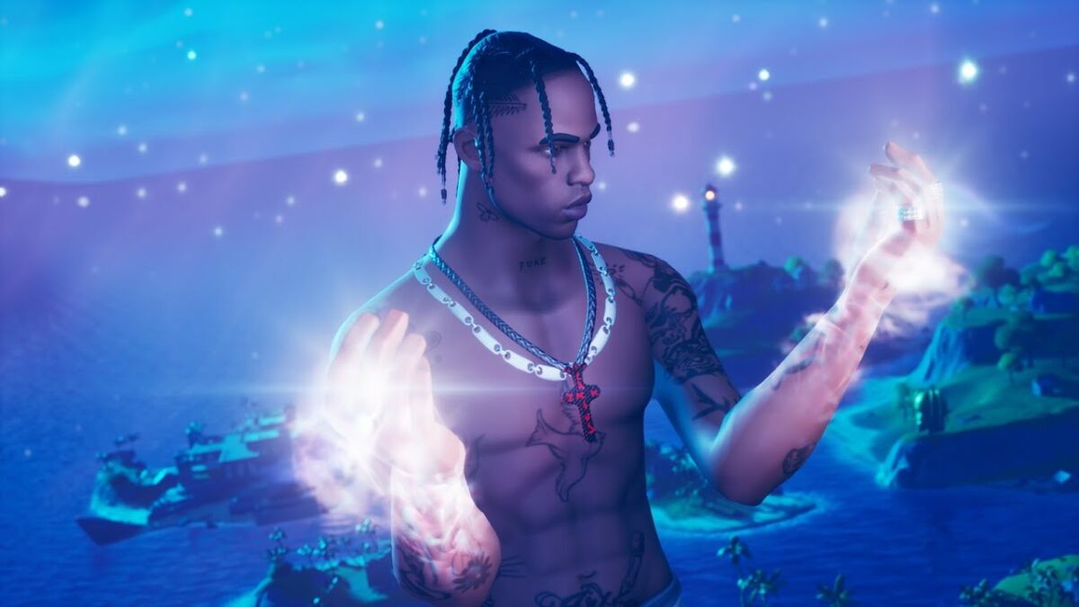 Сколько стоит travis scott fortnite