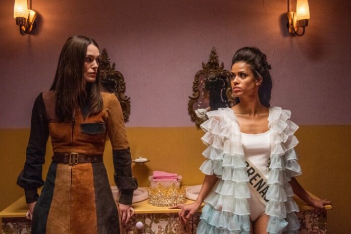 Keira Knightley and Gugu Mbatha-Raw in Misbehaviour