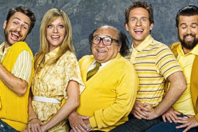 it's always sunny in philadelphia charlie day kaitlin olson danny devito glenn howerton rob mcelhenney