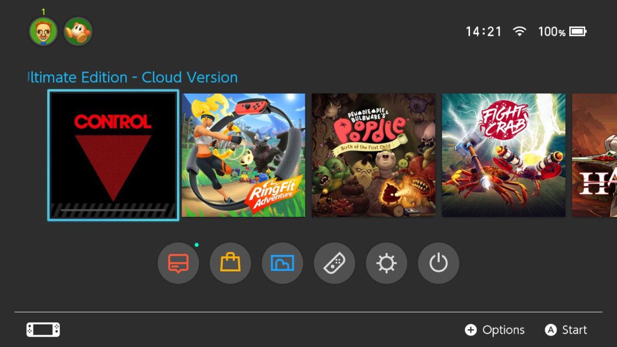 Nintendo Switch Cloud Games List