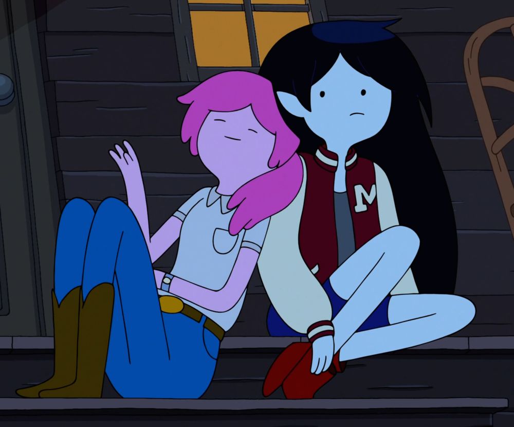 adventure time marceline princess bubblegum