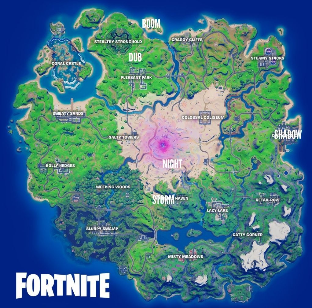 Fortnite Season 5 All Exotic Weapons Locations