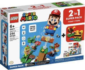 Lego Super Mario 2-in-1 Super Back Building Kit