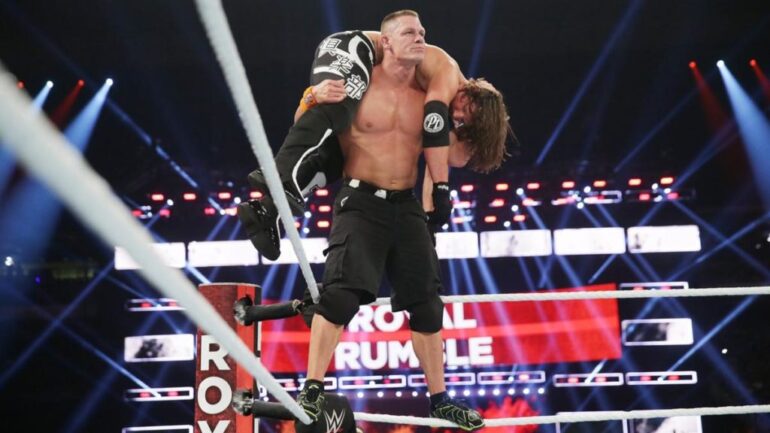 John Cena vs AJ Styles