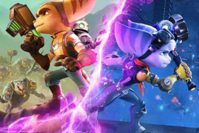 Rift Apart Box Art