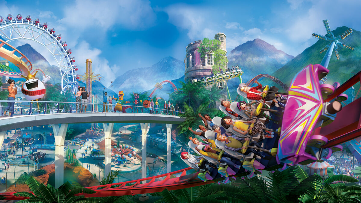 Planet Coaster game