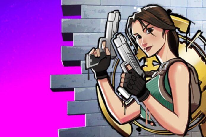 Tomb Raider Fortnite spray