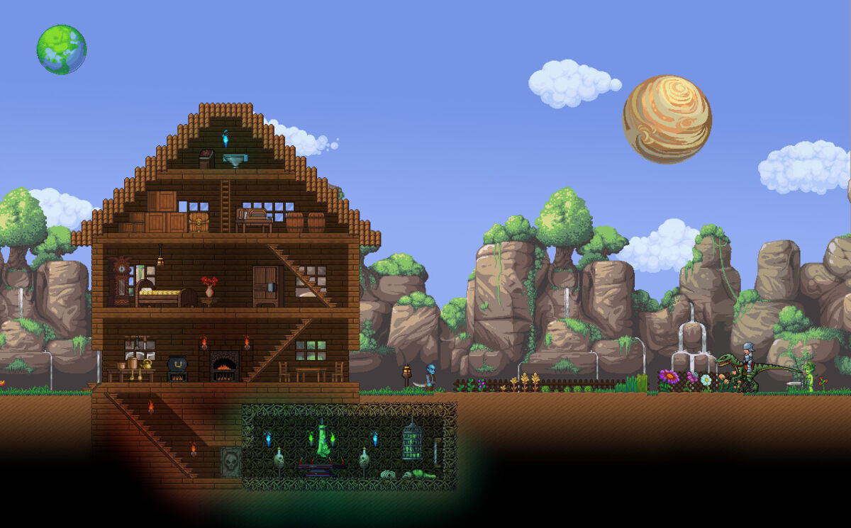 Quais são os melhores jogos parecidos com Terraria? - Quora