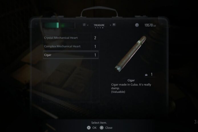 Cigar Resident Evil Village