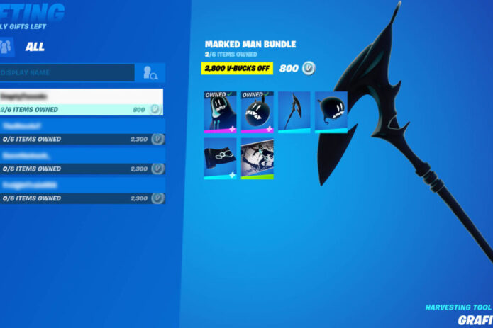 Fortnite Marked Man Bundle