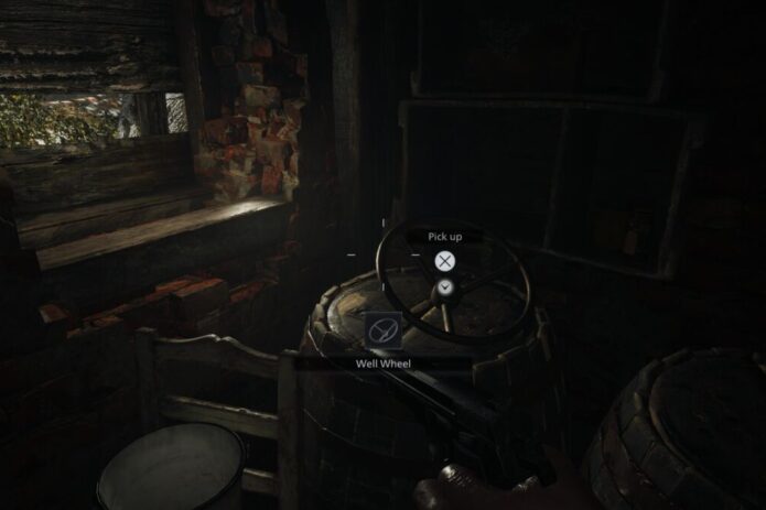 Resident Evil Village Well Wheel