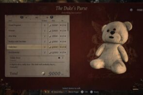 Resident Evil Village Teddy Bear
