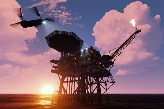 Rust Oil Rig