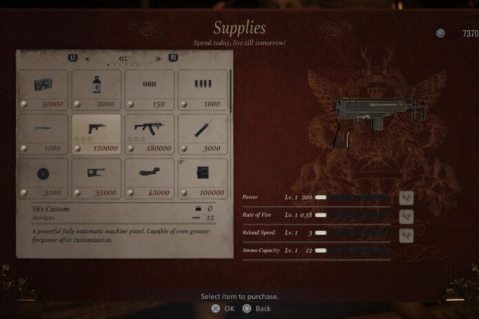 V61 Handgun