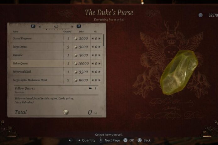 Yellow Quartz RE Village