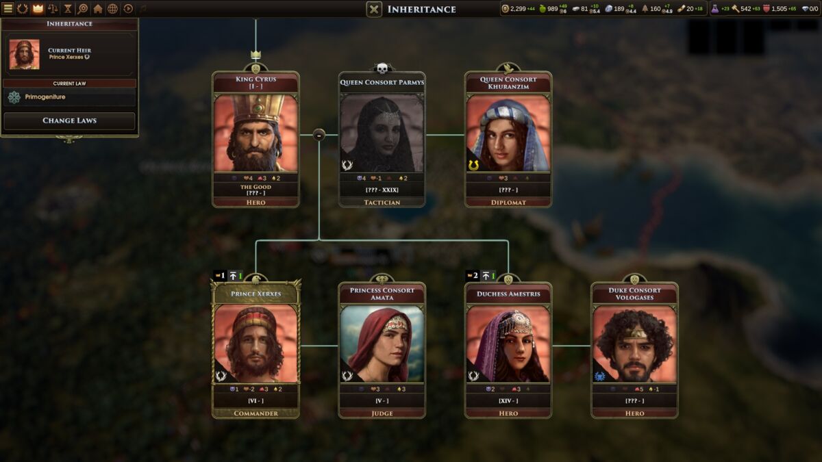 crusader kings 2 political concerns