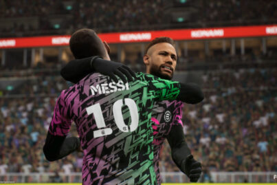 eFootball Messi and Neymar