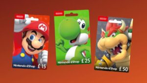Switch eShop Gift Cards